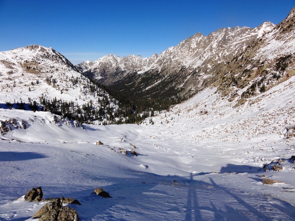 Piney Drainage/Ripsaw Ridge from west booth pass