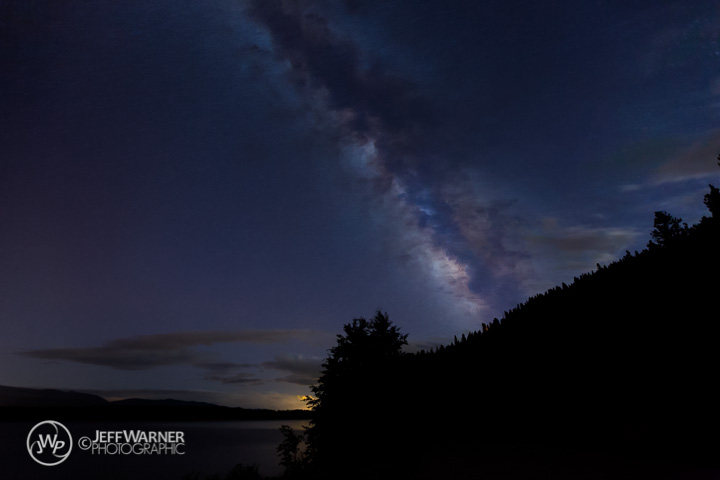 Milky Way Galaxy from Turquoise Lake