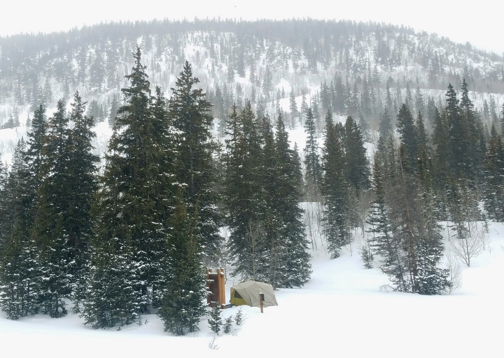 Camp in Baldwin Gulch