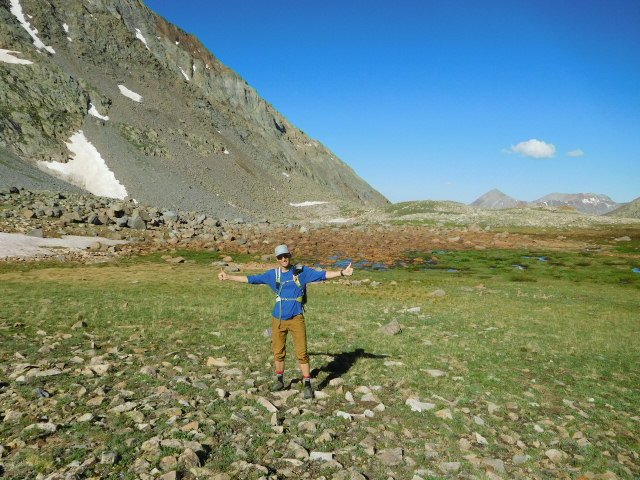 Brent heading up N Buttress El D