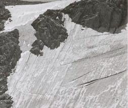 Tyndall in 1955. NSIDC Glacier Photograph Collection.