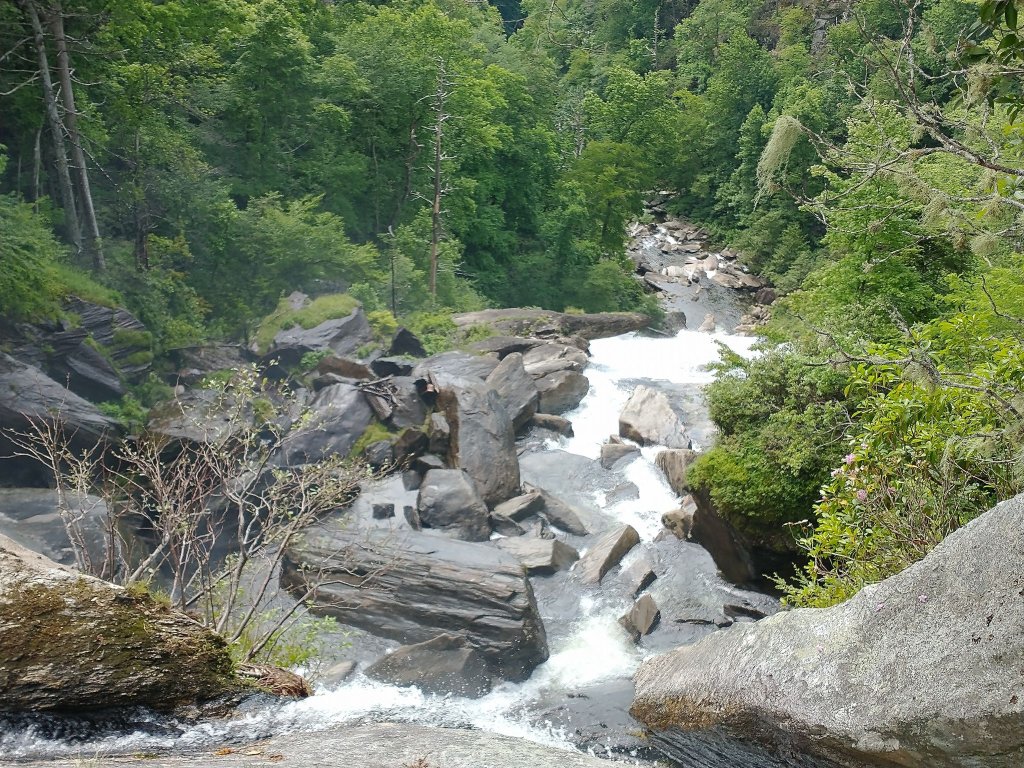 Top of Whitewater Falls - NC