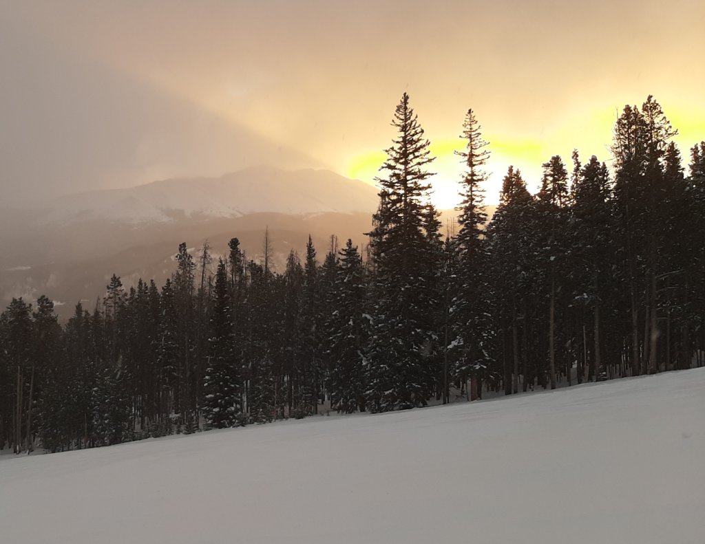 Early on the slopes