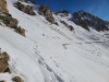 #5) Looking back on the road. Everything is avalanche terrain. #5) Looking back on the road. Everything is avalanche terrain.